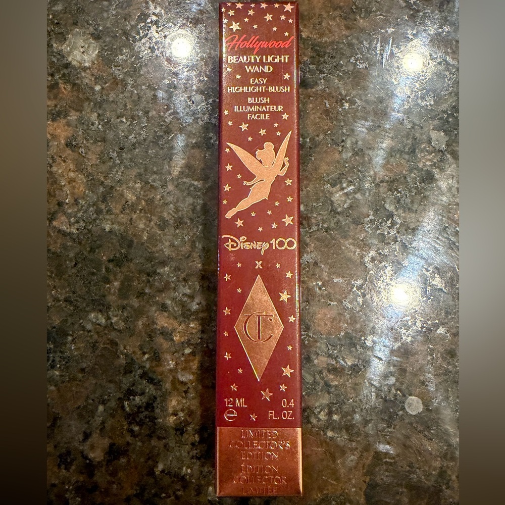 NIB Charlotte Tilbury x Disney Limited Edition Beauty Wand in Pink
